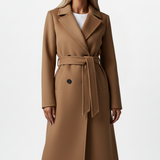 Charlotte Beaumont | Double Breasted Long Coat For Women