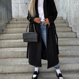 Élodie Laurent | Long Sleeve Trench Coat For Women