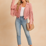 Luna Bellini | Fringe Jacket For Women