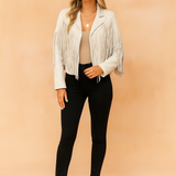 Luna Bellini | Fringe Jacket For Women