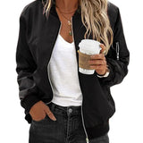 Chiara Bellini | Classic Zip Bomber Jacket For Women