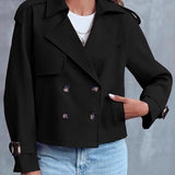 Aurélie Voss | Cropped Trench Coat For Women