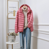 Rosalie Dupont | Lightweight Hooded Puffer Jacket For Women