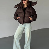 Élodie Vance | Cropped Puffer Jacket For Women