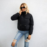 Camille Dubois | Cropped Quilted Puffer Jacket For Women