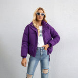 Camille Dubois | Cropped Quilted Puffer Jacket For Women