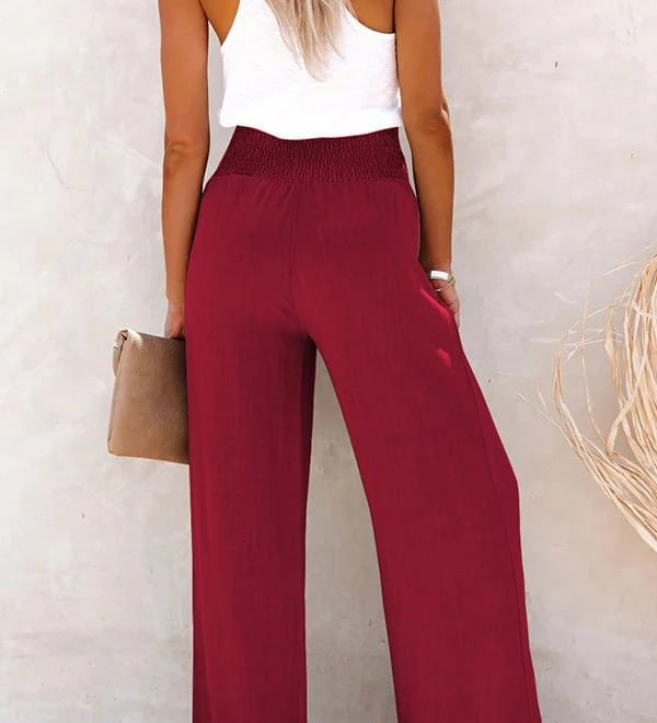 Riana - High-Waisted Relaxed Pants