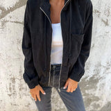 Léa Morel | Corduroy Hooded Jacket For Women