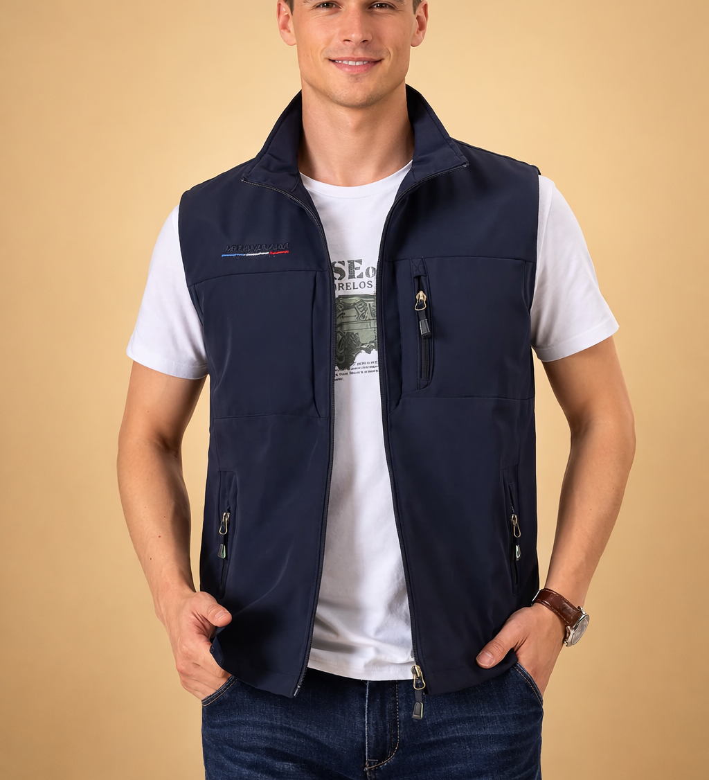 Julien Moreau | Luxury Softshell Bodywarmer For Men