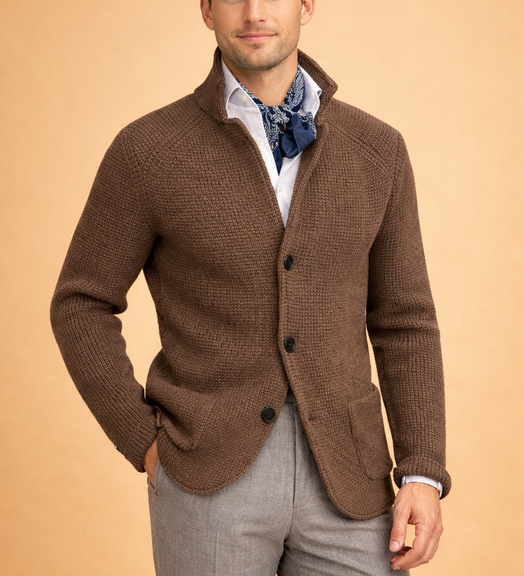 Matteo Ricci | Luxury Knit Cardigan For Men