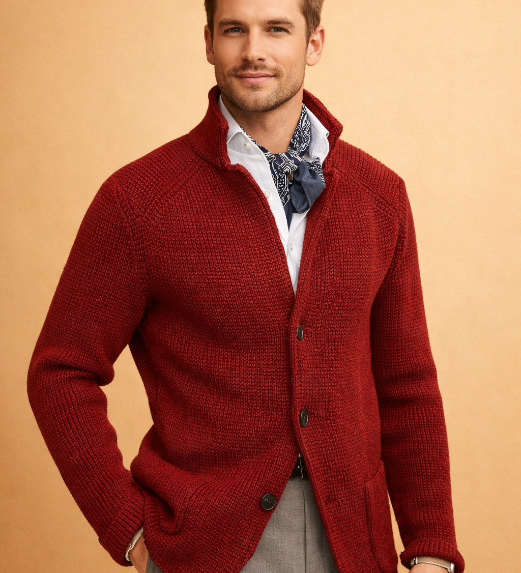 Matteo Ricci | Luxury Knit Cardigan For Men