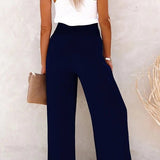 Riana - High-Waisted Relaxed Pants