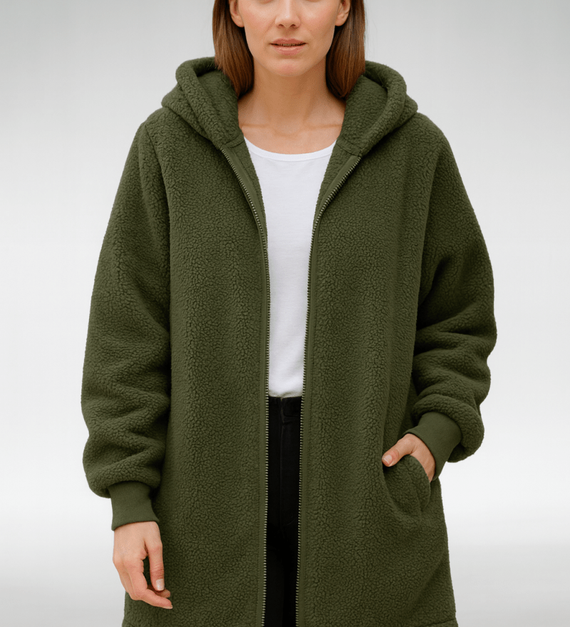 Jane | Ultra Comfy Teddy Coat — Final Edit