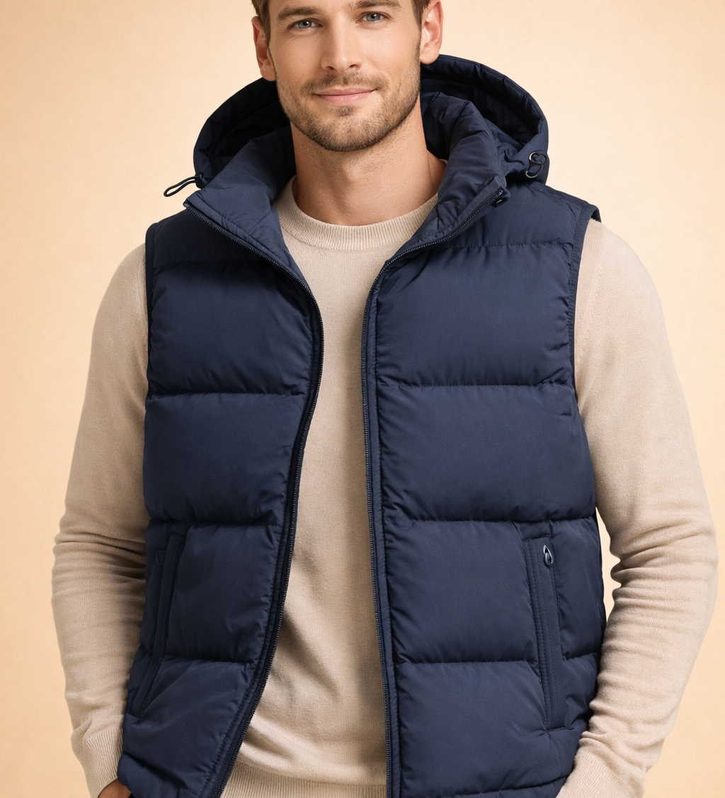Luca Moretti | Premium Puffer Vest For Men