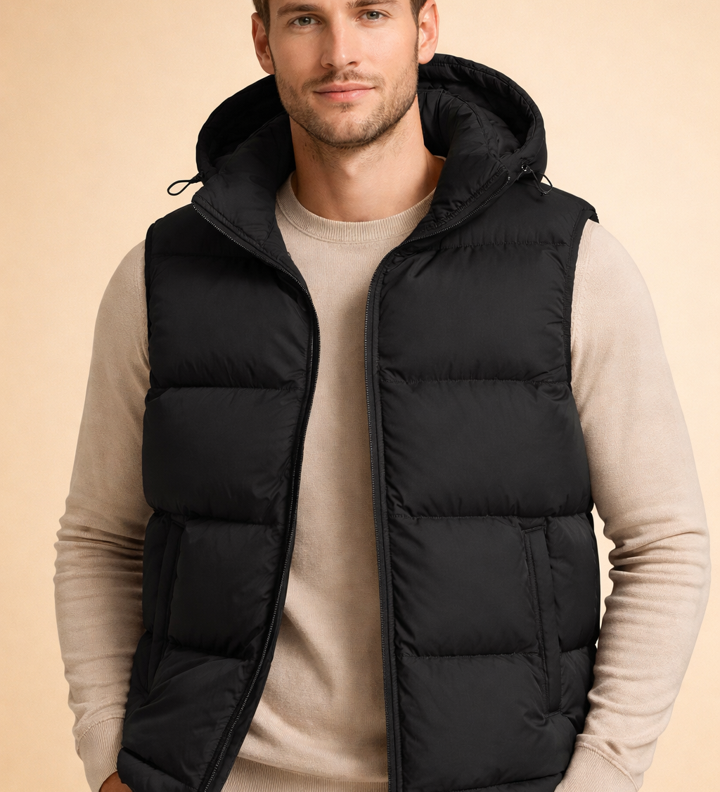 Luca Moretti | Premium Puffer Vest For Men