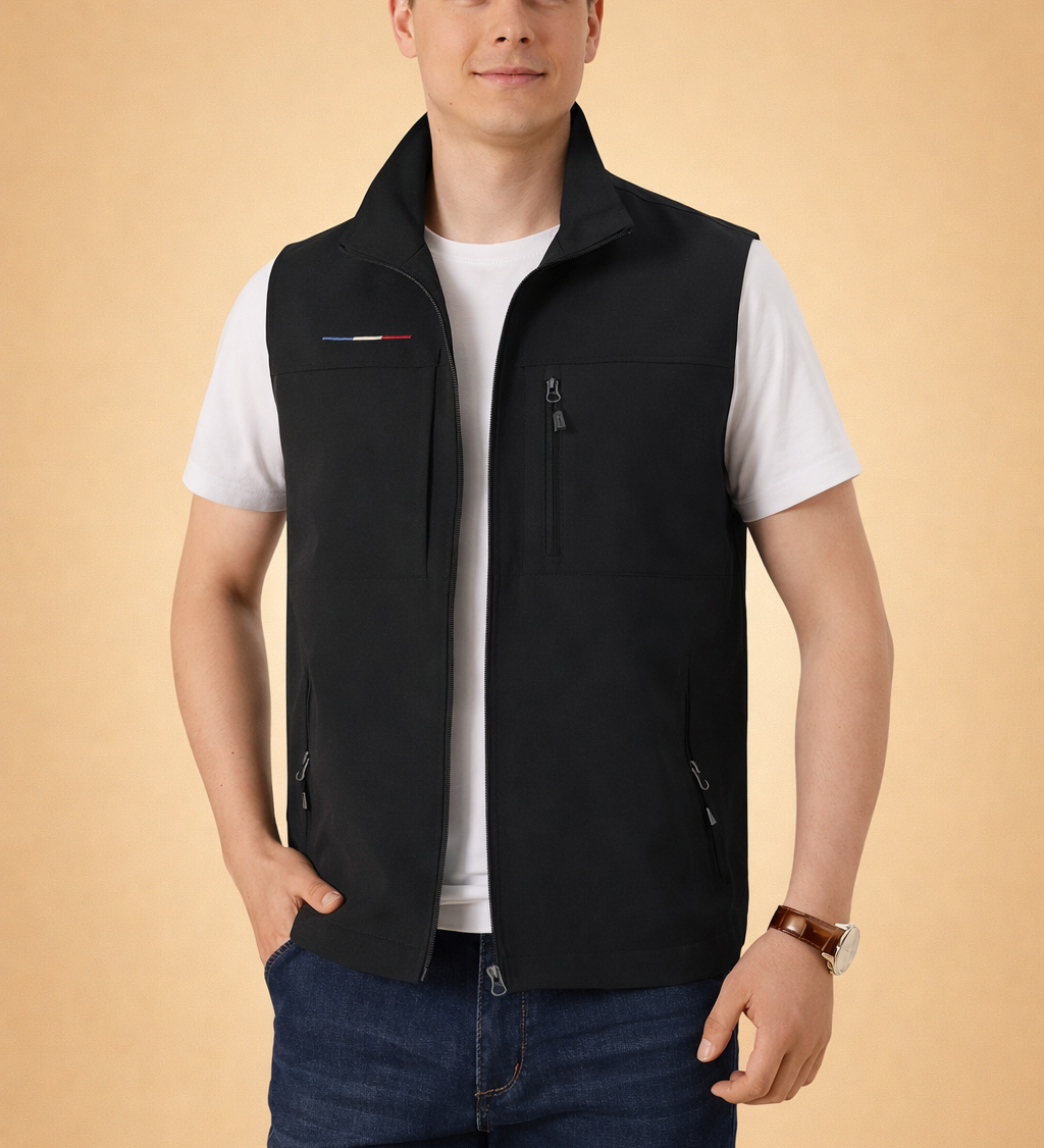 Ethan Dubois | Lightweight Quilted Bodywarmer Vest For Men