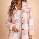 Amélie Laurent | Check Shirt Jacket For Women