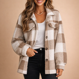 Amélie Laurent | Check Shirt Jacket For Women