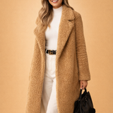 Elena Rousseau | Long Coat Sweater For Women