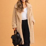 Elena Rousseau | Long Coat Sweater For Women